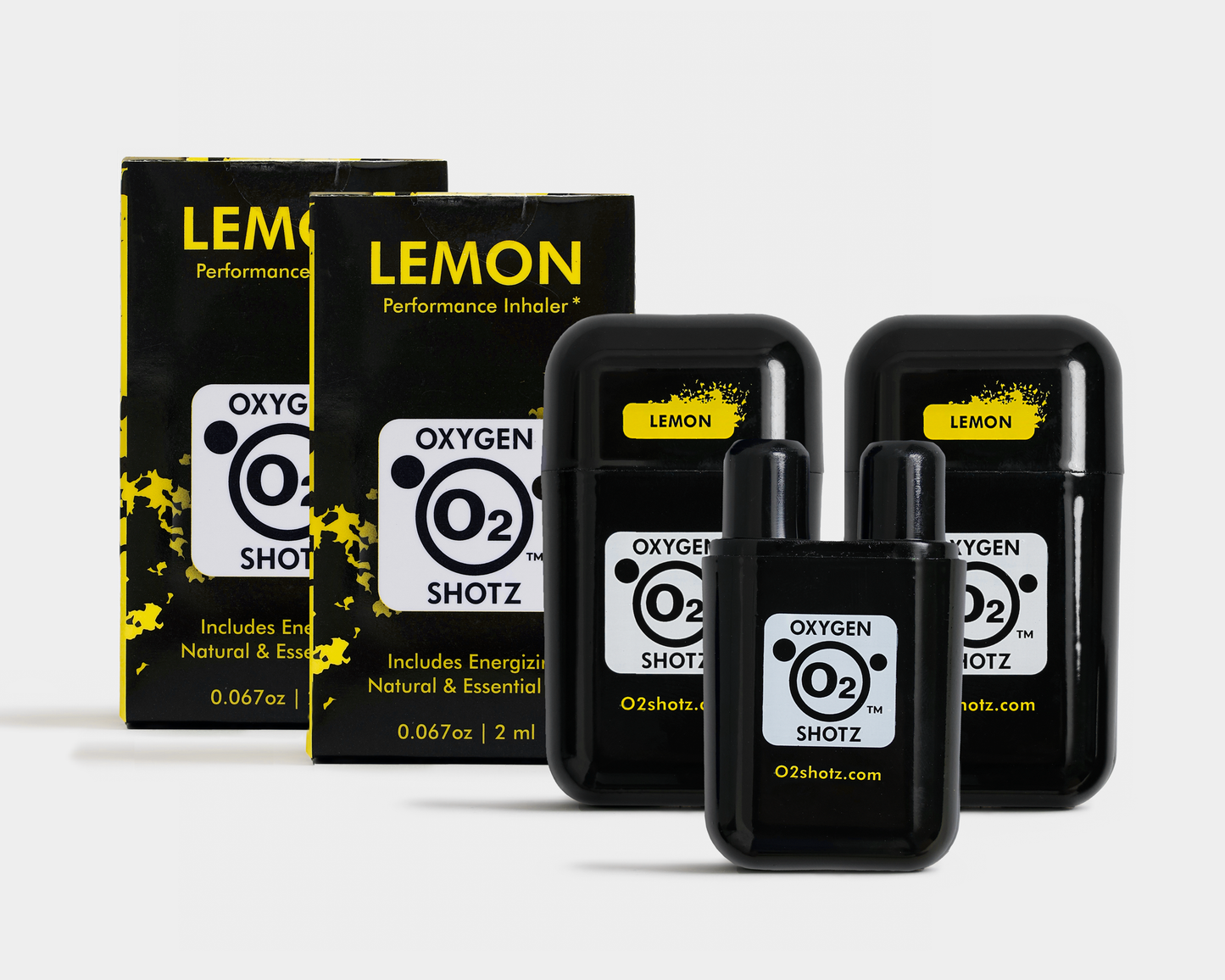 O2 SHOTZ - LEMON (3-Pack)