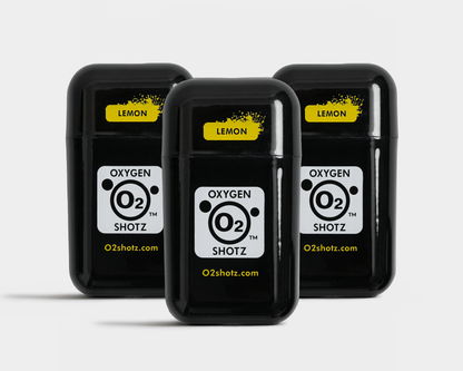 O2 SHOTZ - LEMON (3-Pack)